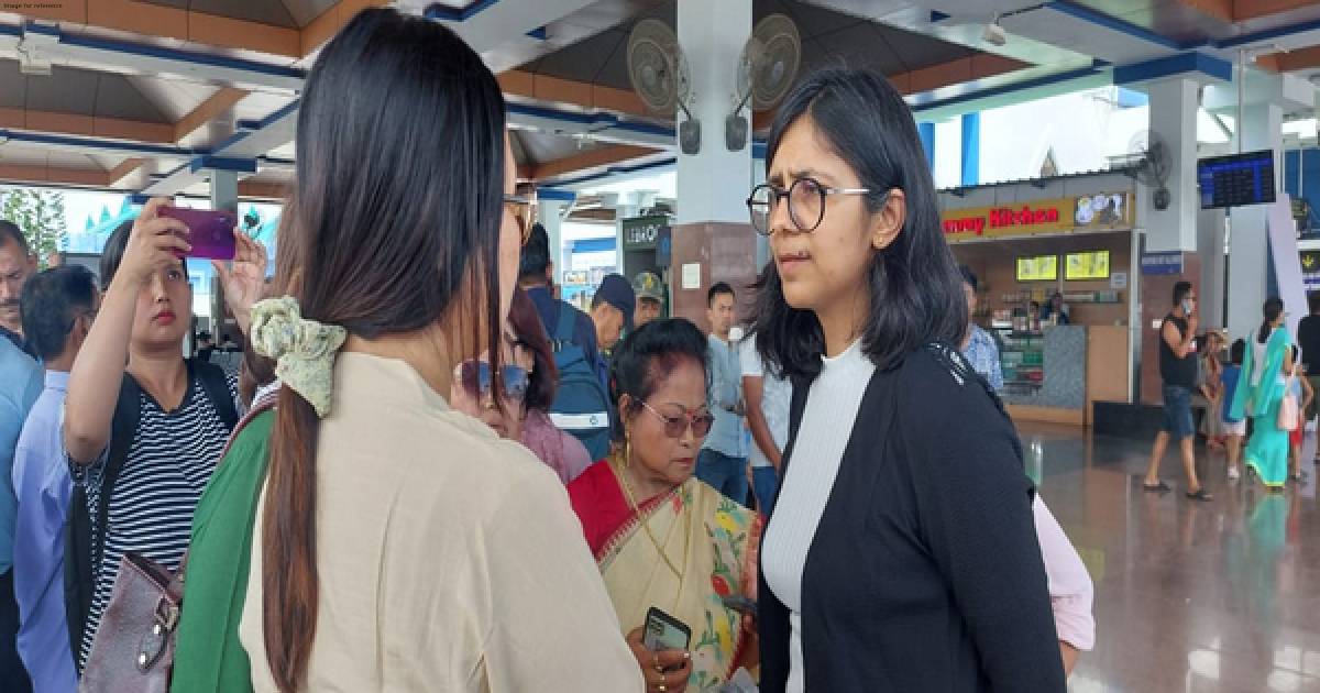 'Not here to do politics': DCW chief Swati Maliwal reaches Imphal despite Manipur govt asking to postpone visit